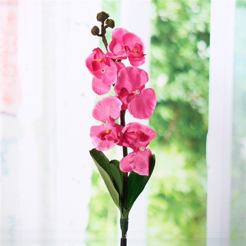 Solenergi Phalaenopsis Hage Stake Landskap Lampe Butterfly Orchid Utendørs Light