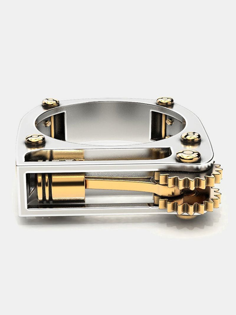 1 Stk Trendy Punk Creative Mekanisk Form Legering Ring