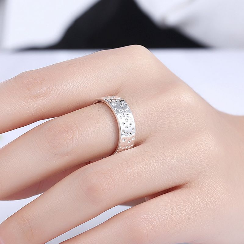 Yueyin Simple Ring Spot Zircon Women Gift