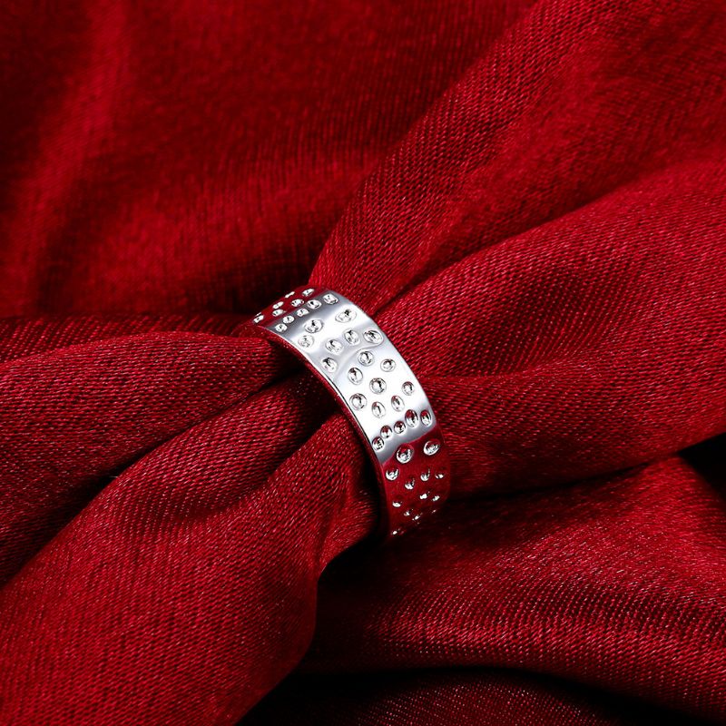 Yueyin Simple Ring Spot Zircon Women Gift