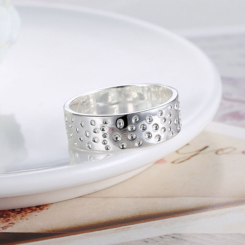 Yueyin Simple Ring Spot Zircon Women Gift