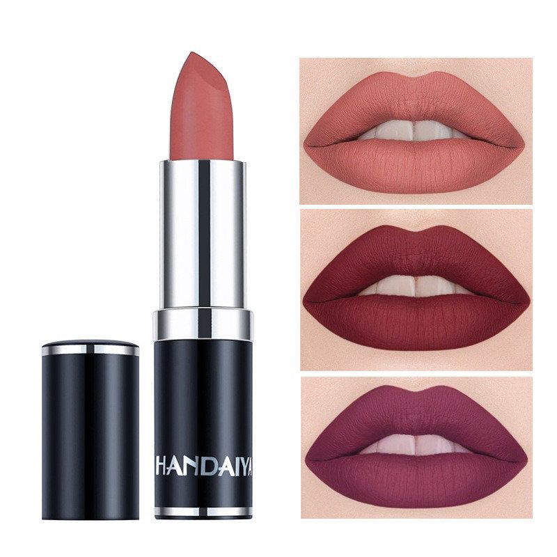 12 Farger Matt Leppestift Langvarig Fuktighetskrem Lip Stick Velvet Matte Lipstick Lip Makeup