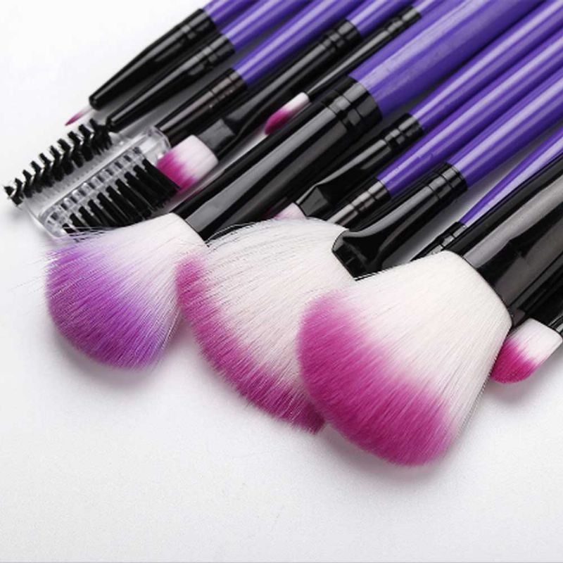 12 Stk Makeup Brushes Set For Eye-shadow Concealer Eyeliner Brow Blending Brush Kosmetisk Verktøy