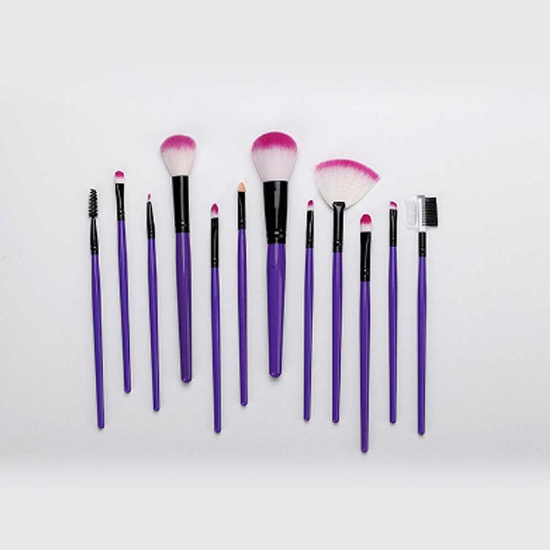 12 Stk Makeup Brushes Set For Eye-shadow Concealer Eyeliner Brow Blending Brush Kosmetisk Verktøy