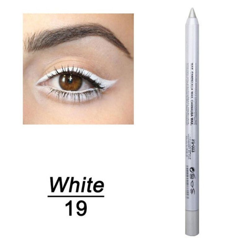 14 Farger Shiny Pearlescent Eyeliner Pen Langvarig Vanntett Eye Shadow Pen Eye Makeup