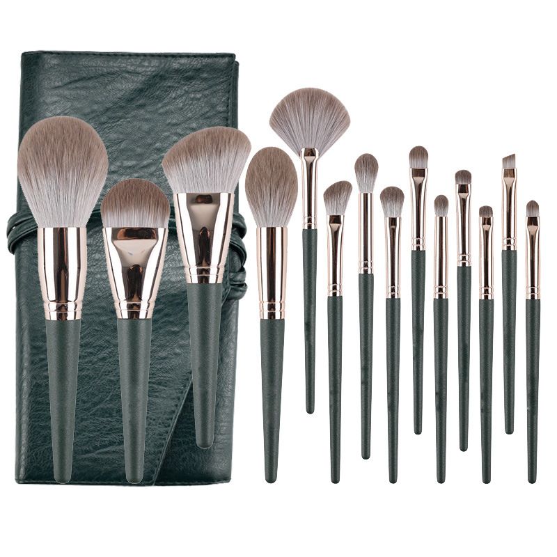 14 Stk Makeup Brushes Set Cosmetic Foundation Powder Blush Eye Shadow Lip Blend Tre Make Up Brush Tool Kit Maquiagem