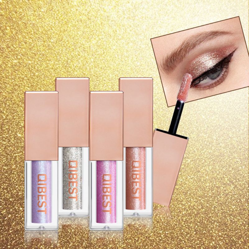 15 Farger Diamond Pearlescent Flytende Eyeshadow Shine Fargerik High Light Eye Makeup