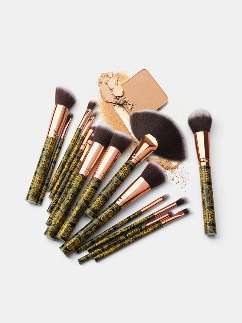 15 Stk Makeup Brushes Set Contour Concealer Eyeliner Brush Beauty Tools