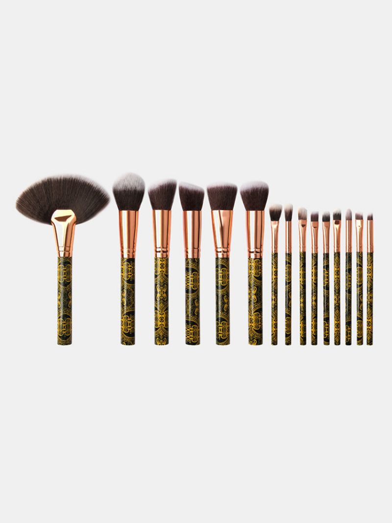 15 Stk Makeup Brushes Set Contour Concealer Eyeliner Brush Beauty Tools