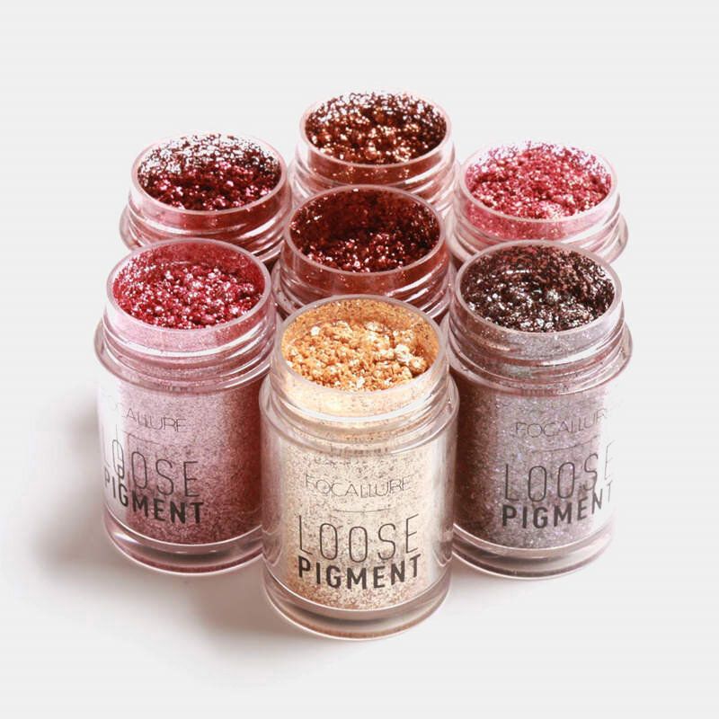 18 Farger Monokrom Øyenskygge Paljetter Glitter Pearly Brighten Makeup Vanntett