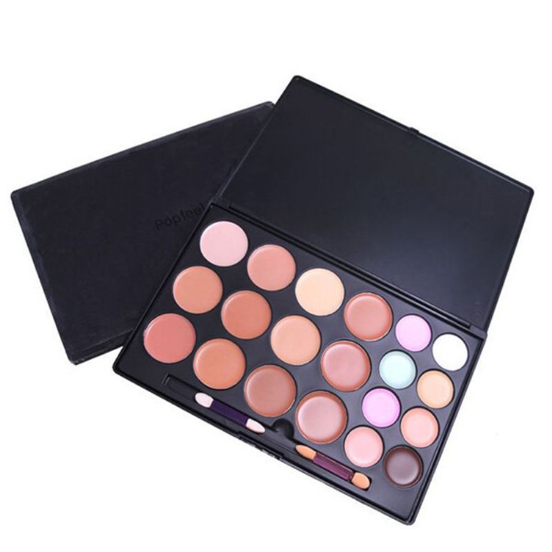 20 Farger Concealer Cream Palette Face Bronzed Highlights Makeup Women Comestic