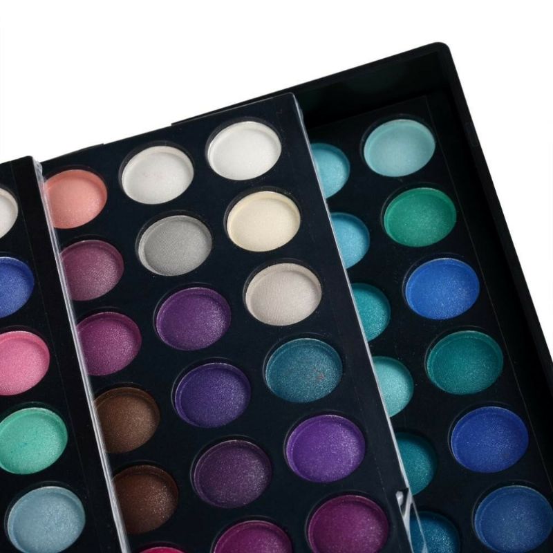 252 Farger Eye Shadow Palette Shimmer Matte Eyeshadow Makeup Kosmetikk Make Up Tool