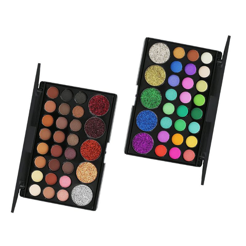 29 Farger Diamond Eyeshadow Palette Lasting Shimmer Stage Party Eye Shadow Eye Cosmetic