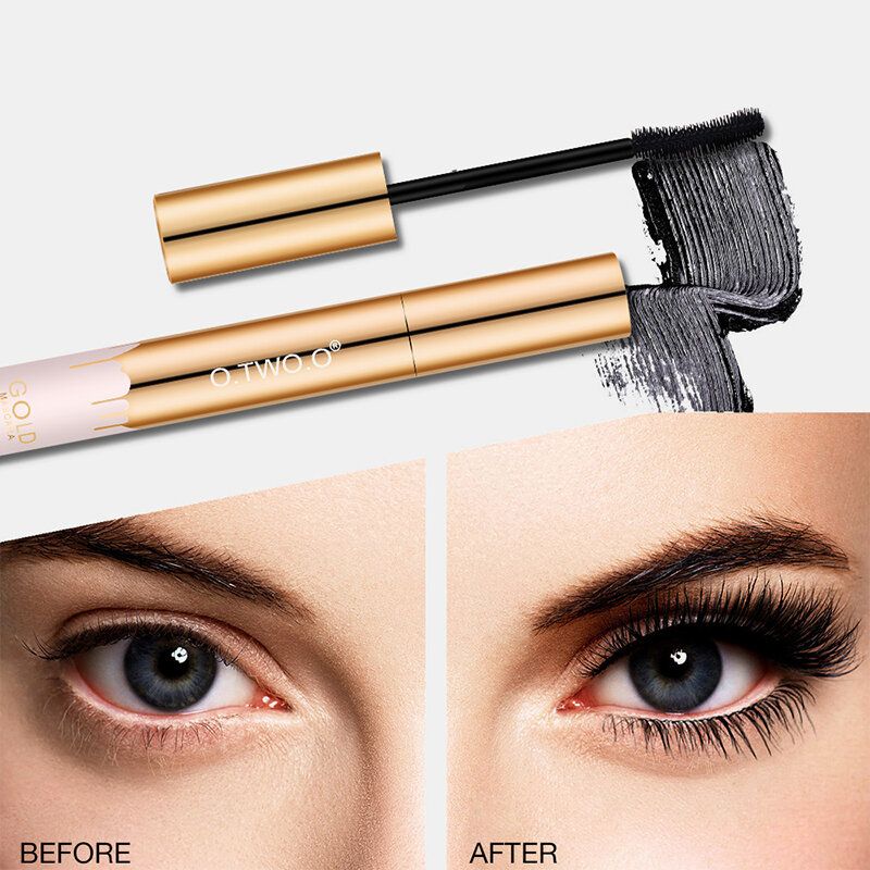 3d Mascara Vanntett Varig Fast Tørr Tykk Krøll Vippe Extension Børste Øye Makeup