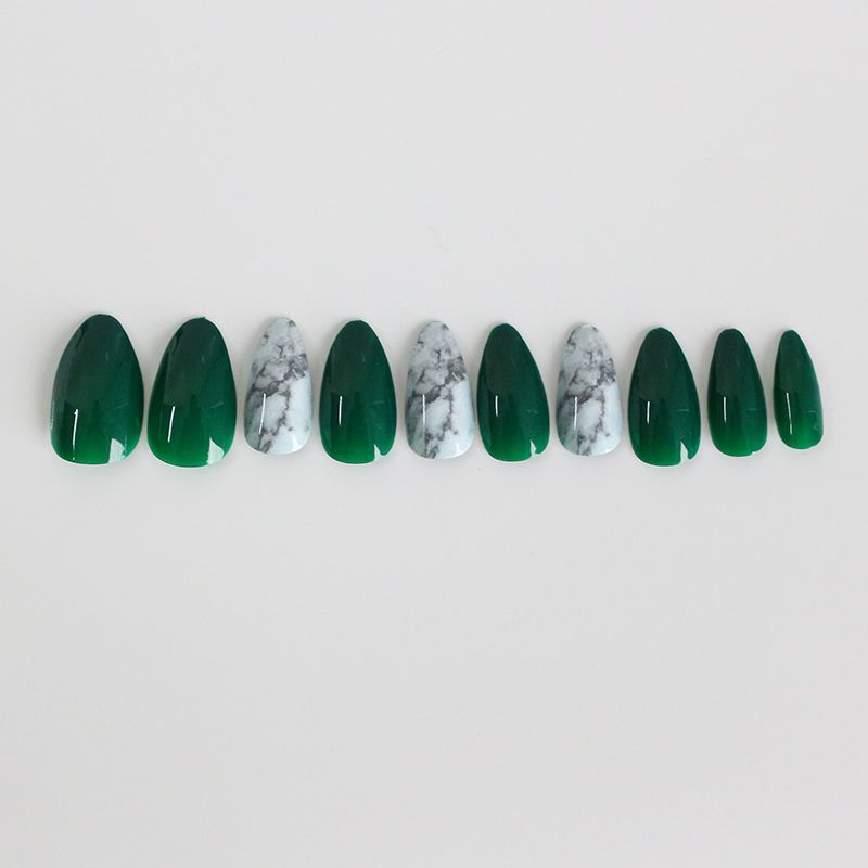 5 Pakker Med False Nail Tips Artificial Nails Art Acrylic Manicure Gel