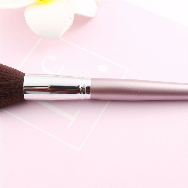 6 Stk Makeup Brushes Set Eye Shadow Foundation Blend Lips Liner Powder Kosmetikkverktøy