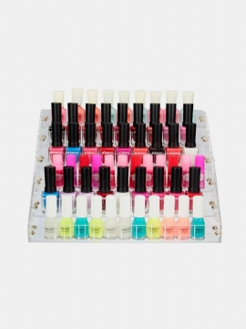 66 Grid Akryl Makeup Organizer Oppbevaringsboks Kosmetisk Lipstick Box Neglelakkboks Veskeholder