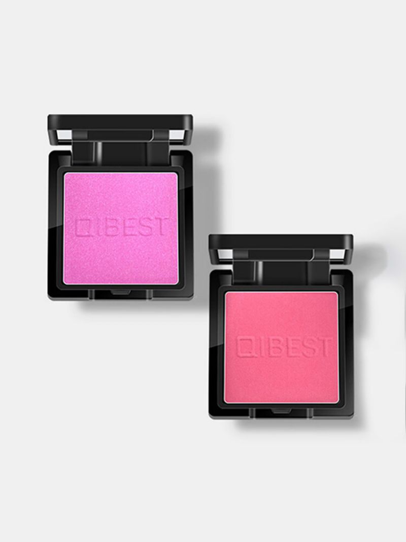 8 Farger Matt Blusher Powder Naturlig Varig Glød Ansiktskontur Profesjonell Kosmetisk