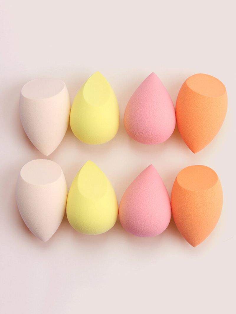 8 Stk Beauty Egg Set Wet-dry Dual Purpose Loose Powder Blush Makeup Puff