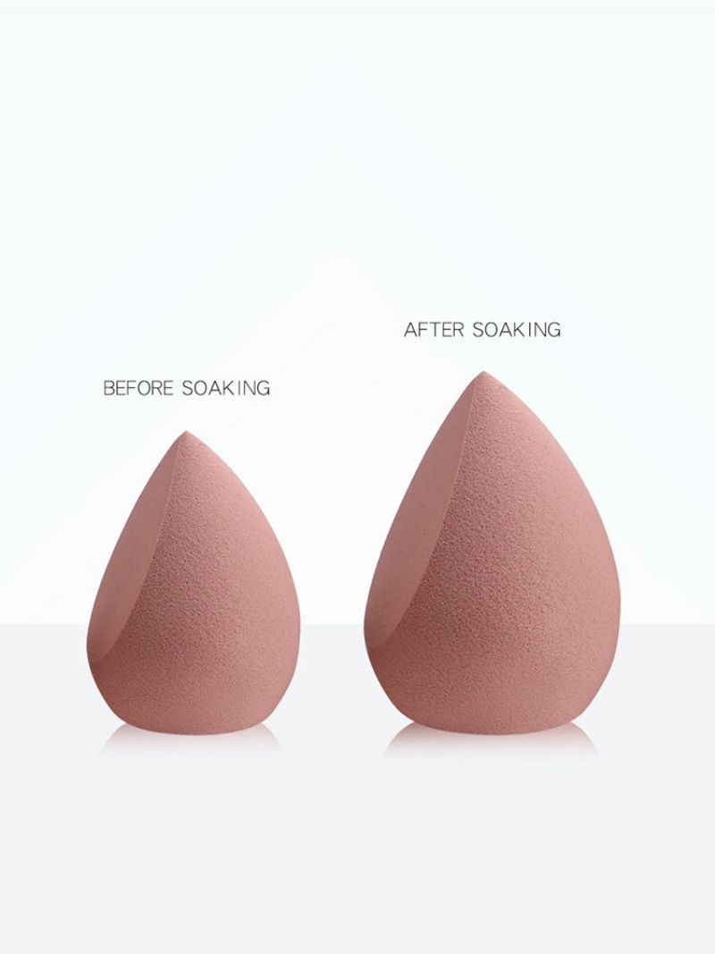 8 Stk/flaske Sminke Puff Beauty Egg Våttørre Dual Purpose Kalebasser Svampegg