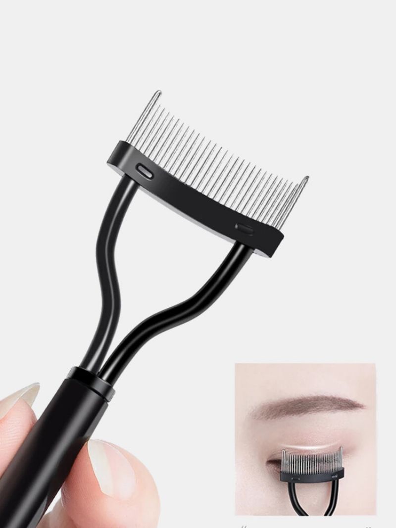 Bærbar Vippekrøller Separator Sammenleggbar Vippebørste Kam Mascara Curl Beauty Makeup Tool