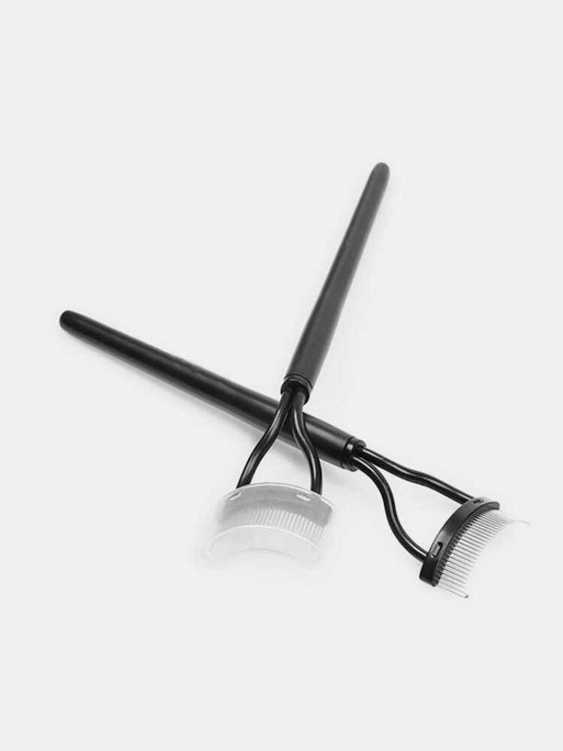 Bærbar Vippekrøller Separator Sammenleggbar Vippebørste Kam Mascara Curl Beauty Makeup Tool