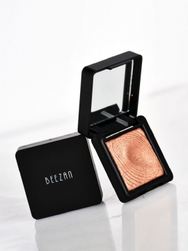 Beezan Bakt Glitter Øyenskyggepalett Naken Vanntett Mineral Shimmer Metallic Eye Shadow Powder