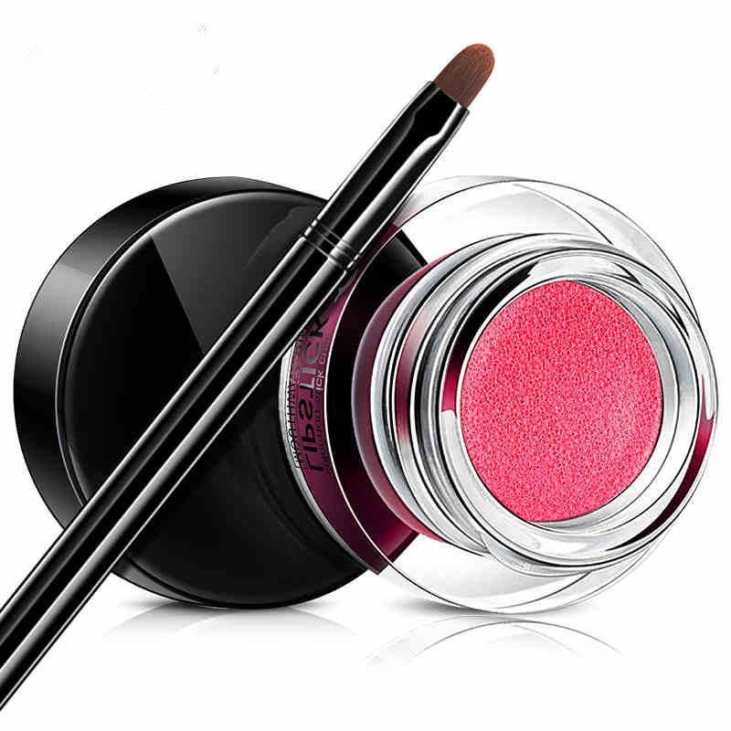 Bioaqua Air Cushion Lipstick Color Non-stick Cup Lip Gloss Kosmetisk Lepper Makeup 4 Farger