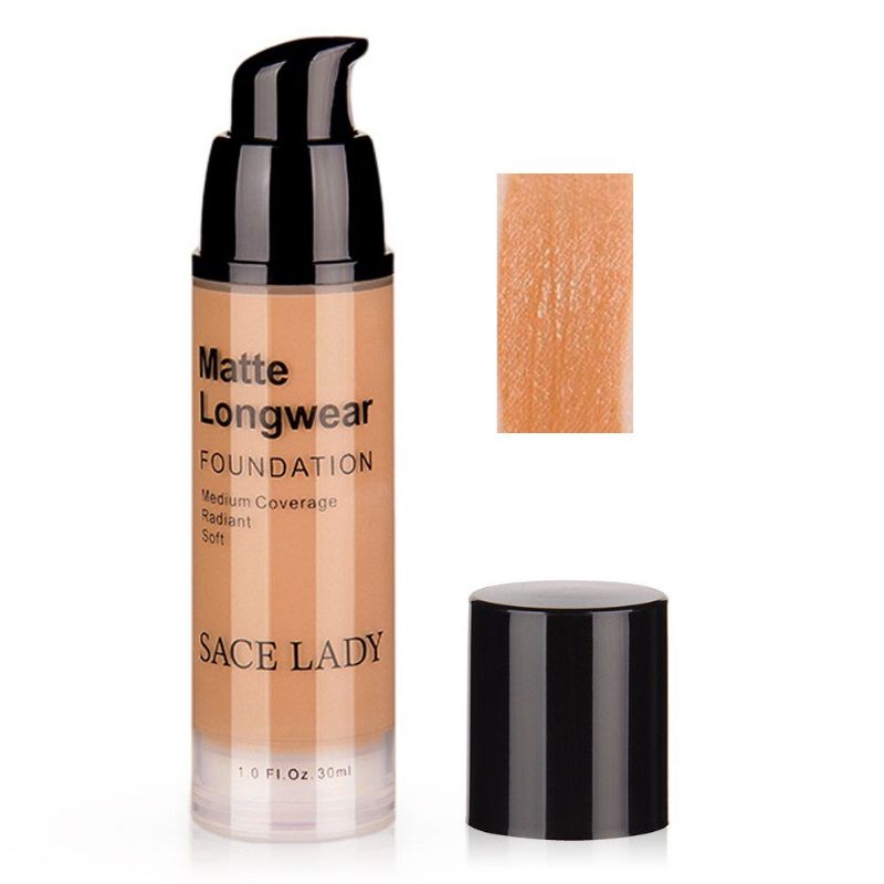 Brighten Thin Liquid Foundation Long-lasting Cream 30ml Waterproof