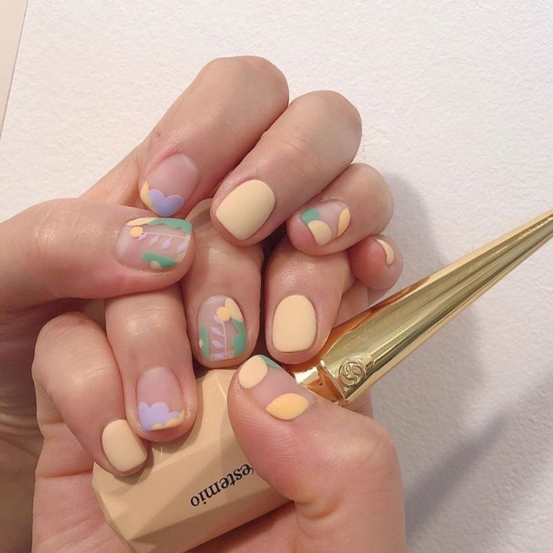 Cartoon Series Nail Stickers Manikyr Full Unicorn