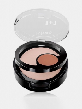 Face Pressed Powder Concealer Set Base Foundation Perfekt Deksel Langvarig Ansiktskosmetisk