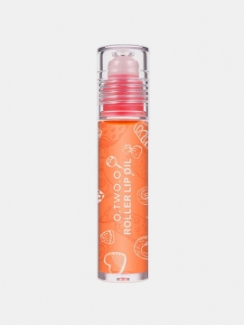 Fuktighetsgivende Fargeskiftende Lip Oil Roller-ball Type Lip Care Lipstick