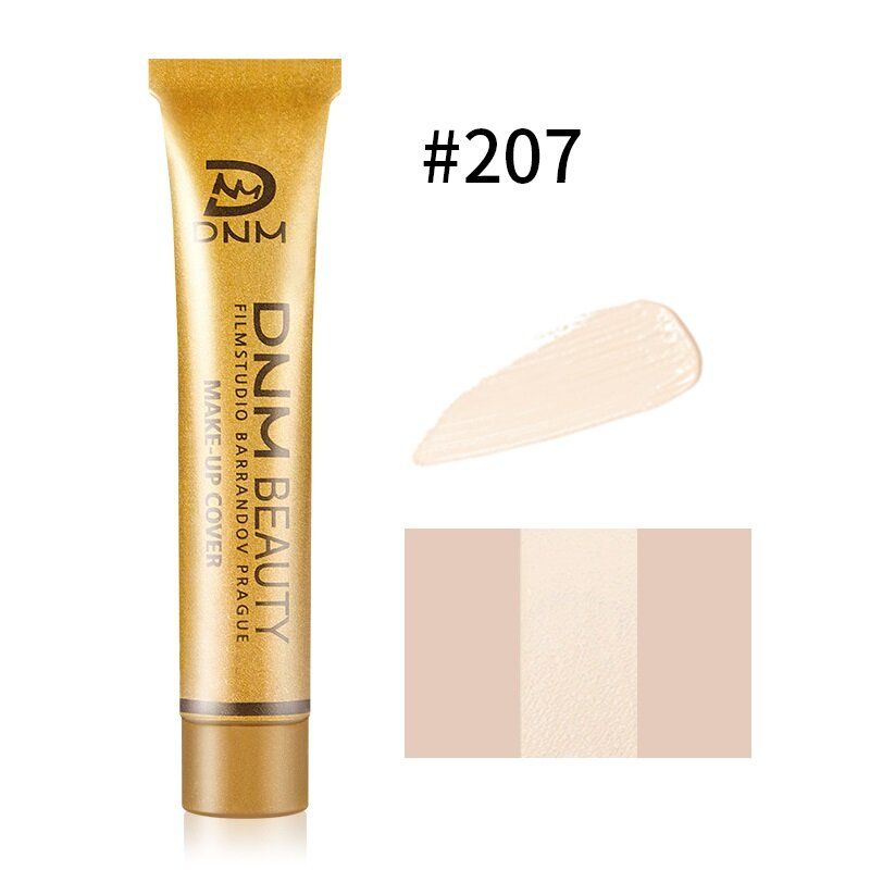 Golden Tube Waterproof Concealer Cover Acne Marks Scar Tattoo Freckles Liquid Foundation