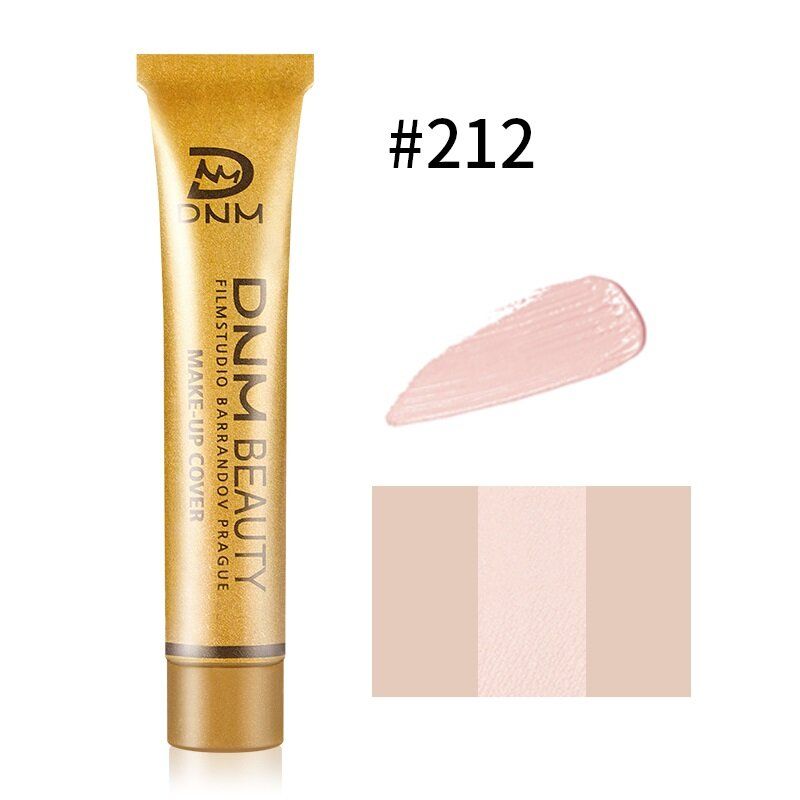 Golden Tube Waterproof Concealer Cover Acne Marks Scar Tattoo Freckles Liquid Foundation