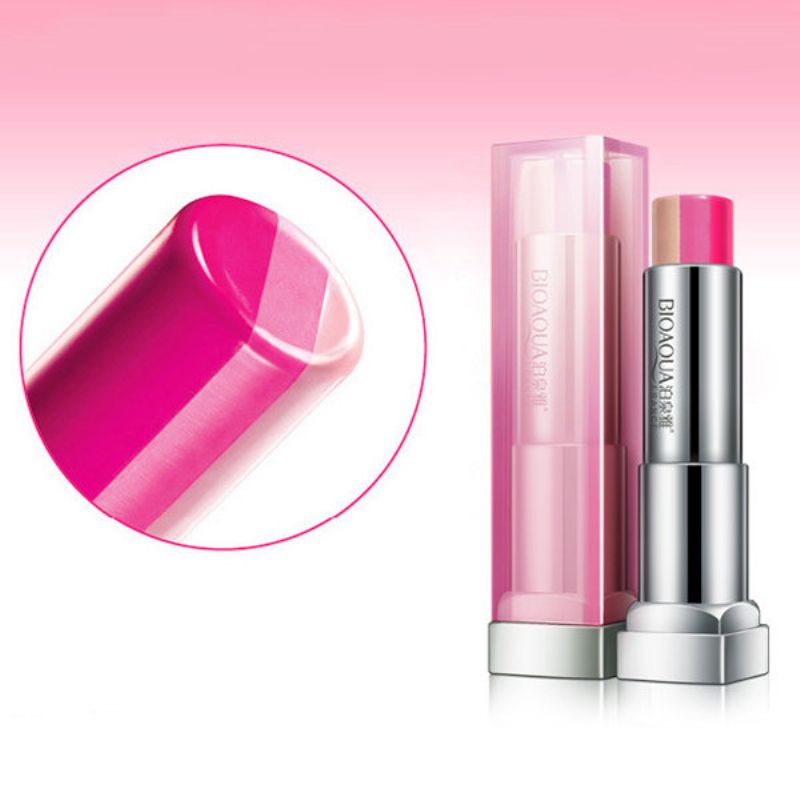 Gradient Lipstick Moisturizer Lip Stick Rose Color Langvarig Lip Makeup Cosmetic