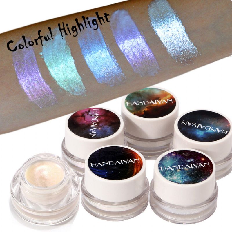 Handaiyan Shimmer Highlighters Cream Brighten Contour Base Bronzers Face Highlight Makeup Fargerik