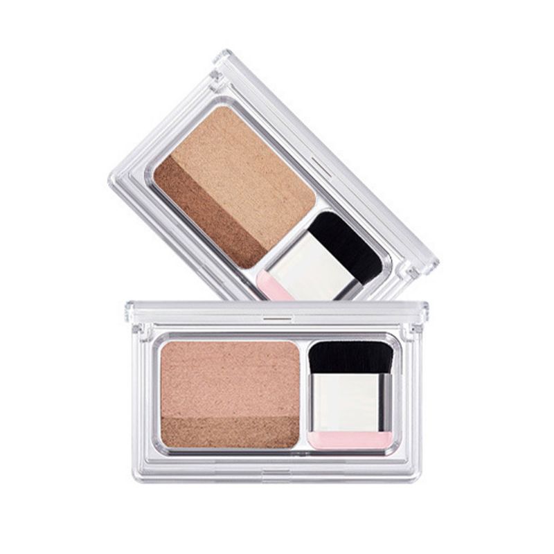 Lazy Double Color Phantom Eye Shadow Gradient Rampe Pearl Eyeshadow Jordfarge Ingen Blanding Vanntett Øyenskygge