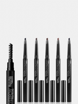 Magisk Halo Eyebrow Pencil Liner Vanntett Eye Brow Pen Kosmetisk Sminkeverktøy