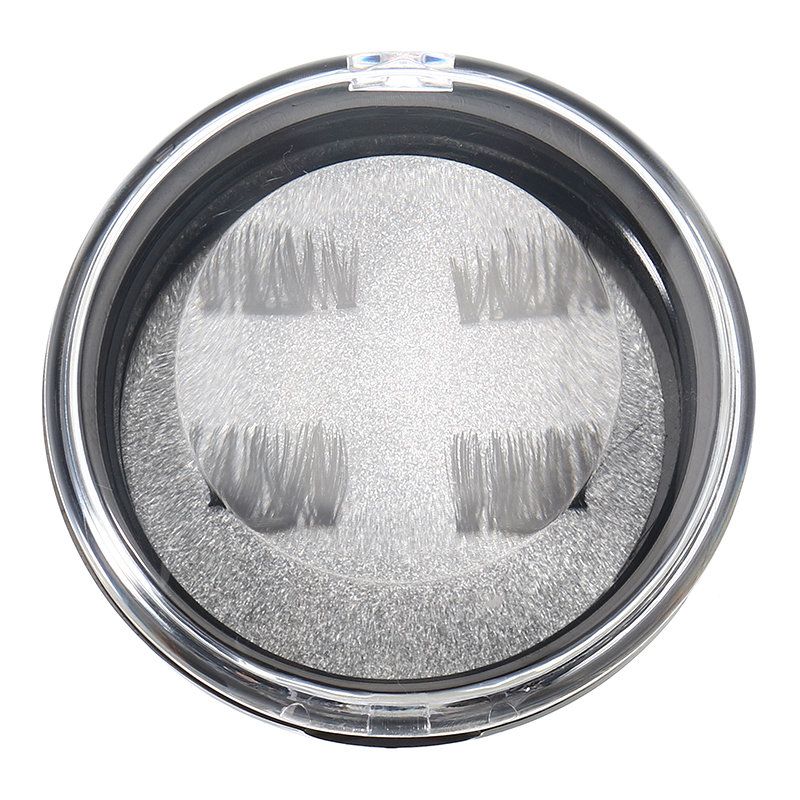 Magnetiske Øyevipper Gjenbrukbare Ultratynne Svart Tykkere 3d Magnet False Lash Makeup