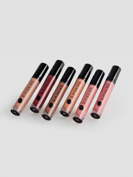 Matt Fløyel Lipgloss Nonstick Cup Flytende Leppestift Vanntett Langvarig Lip Cosmetic