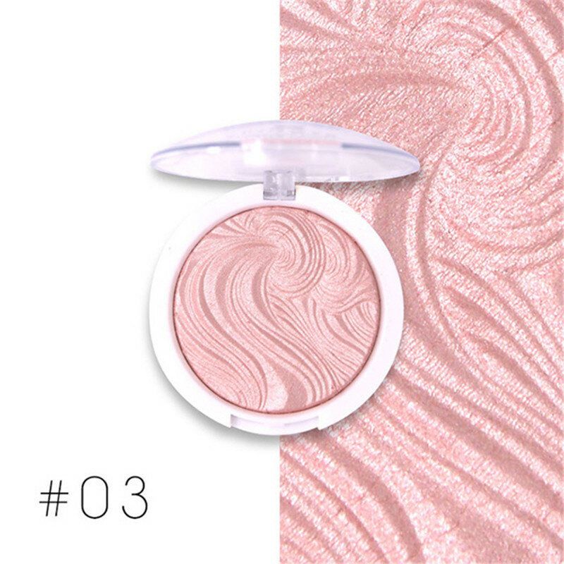 Miss Rose Face Highlighter Make Up Palette Vanntett White Gold Shimmer Brighten Powder Glow Kit