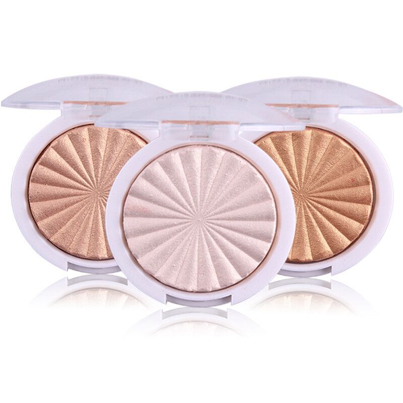 Miss Rose Highlighter Makeup Palett White Gold Shimmer Glow Brightening Powder Cosmeti