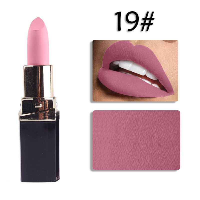 Miss Rose Sexy Red Matte Velvet Lipstick Cosmetic Waterproof Mineral Makeup Lips