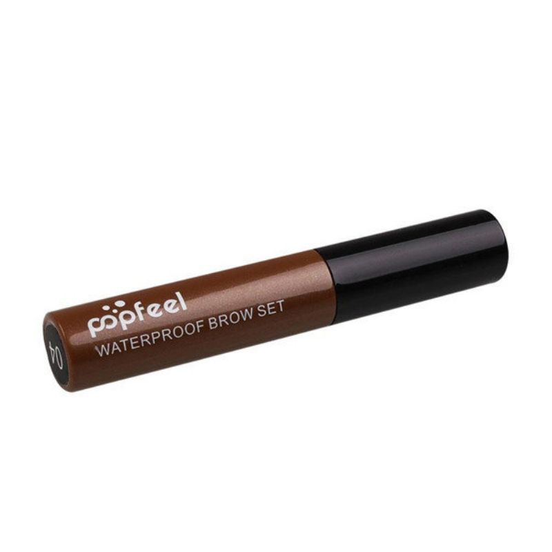 Popfeel Eyebrow Enhancer Gel Vanntett Langvarig Øyesminke Farget Brun Svart Kaffe 4 Farger