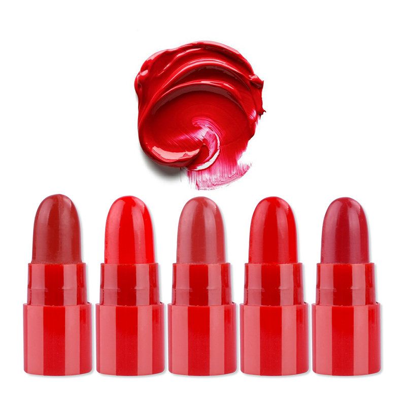 Red Series Mini Lipstick Velvet Matte Langvarig Lip Stick For Beauty Lip Makeup