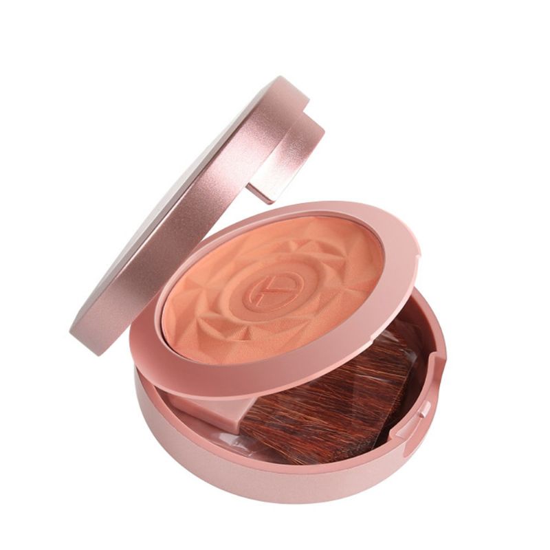 Rose Makeup Blush Langvarig Ansiktsrouge Lett Å Farge Lyse Opp Ansiktet Fin Powder Peach