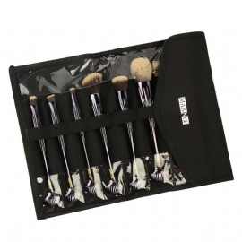 Shell Makeup Brush Sett 10 Pieces Make Up Foundation Eyebrow Eyeliner Blush Cosmetic Concealer Brushes With Nylon Crease Kit