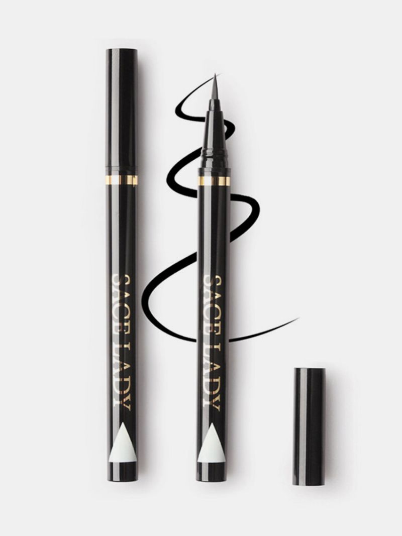 Svart Flytende Eyeliner Vanntett Svettetett Langvarig Eye Cosmetic