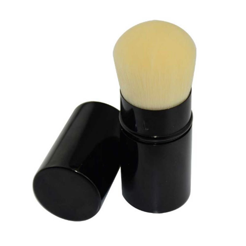 Uttrekkbar Makeup Blush Brush Blending Powder Ultramykt Og Bærbart Kosmetisk Verktøy For Kvinner