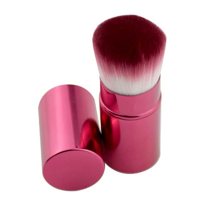 Uttrekkbar Makeup Blush Brush Blending Powder Ultramykt Og Bærbart Kosmetisk Verktøy For Kvinner